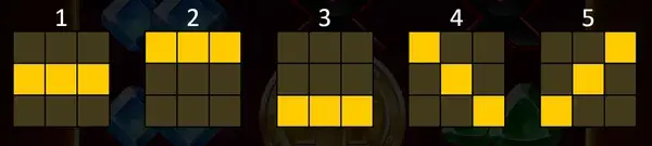 777 Coins win lines map